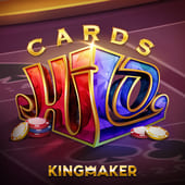 Cards Hi Lo game on jillbb